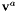 ${\bf v}^{a}$