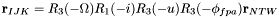 ${\bf r}_{IJK} = R_{3}(-\Omega)R_{1}(-i)R_{3}(-u)R_{3}(-\phi_{fpa}){\bf r}_{NTW}$